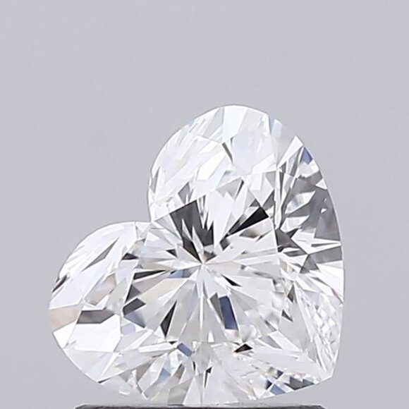 1 Carat  Certified(IGI) Lab Grown Heart-Shaped Diamond Pendant - Picture 4 of 4